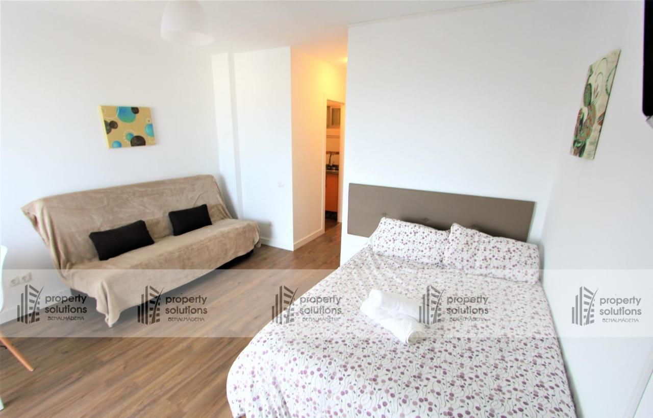 712 Iris Apartamentos - Vista Al Mar - A 10 Min De La Playa Caminando Y 5 Min Del Centro Benalmádena Eksteriør bilde